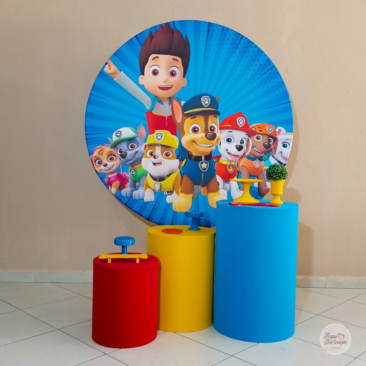 Kit Carinho - Patrulha Canina - Toque DeCoração