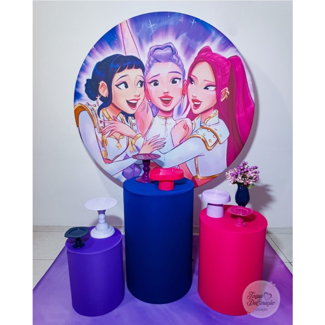 Kit Carinho - Guerreiras Do Kpop - Toque DeCoração