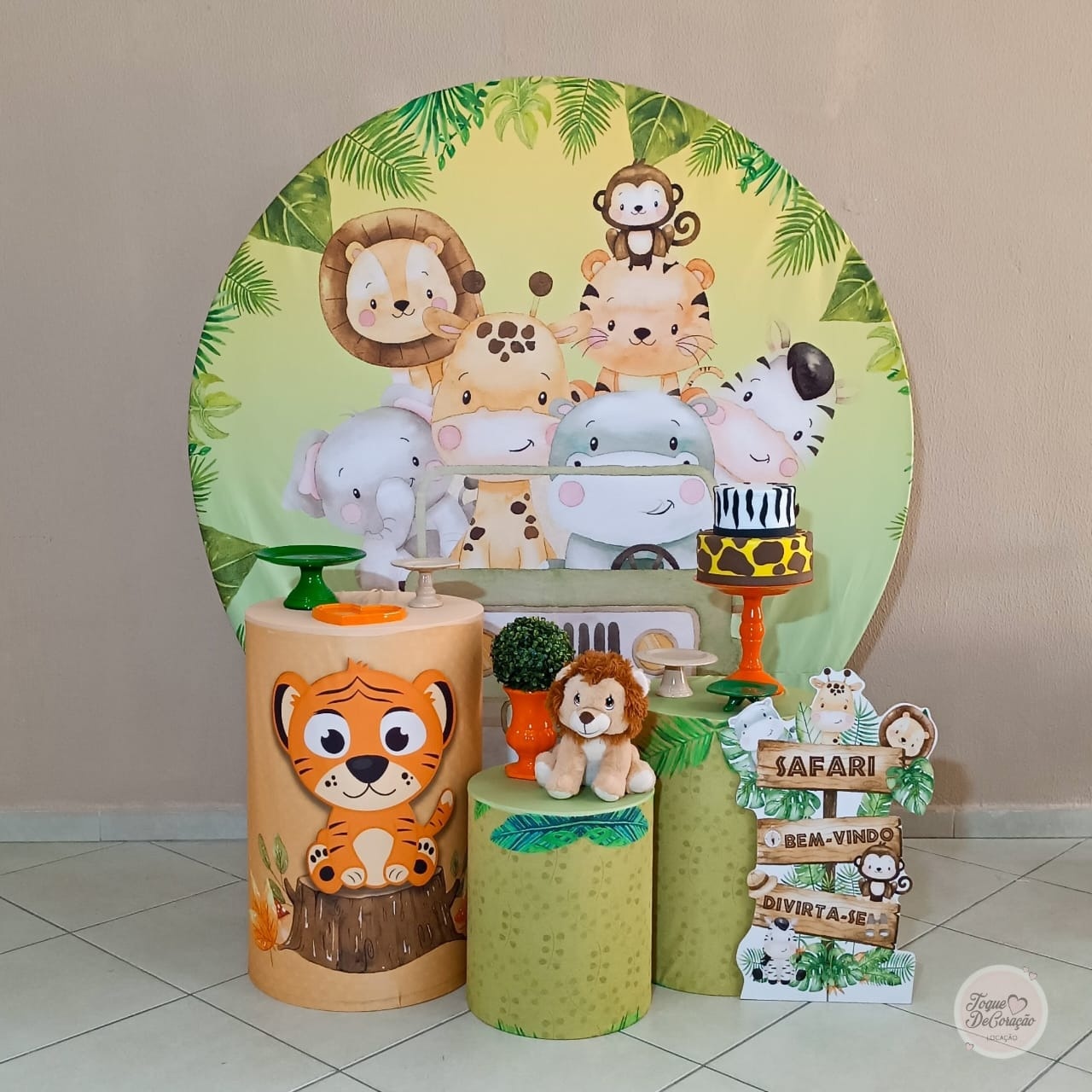 Kit Afeto - Safari - Toque DeCoração