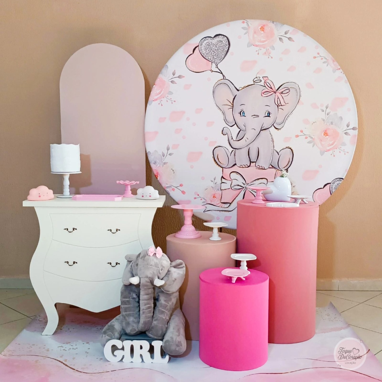 Kit Amor - Elefantinha - Toque DeCoração