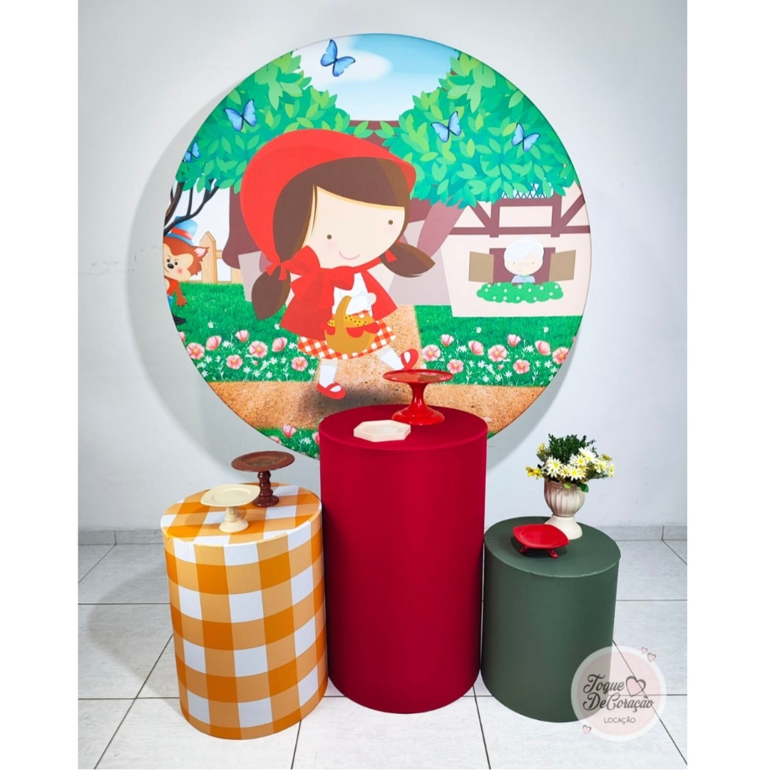 Kit Carinho - Chapeuzinho Vermelho - Toque DeCoração