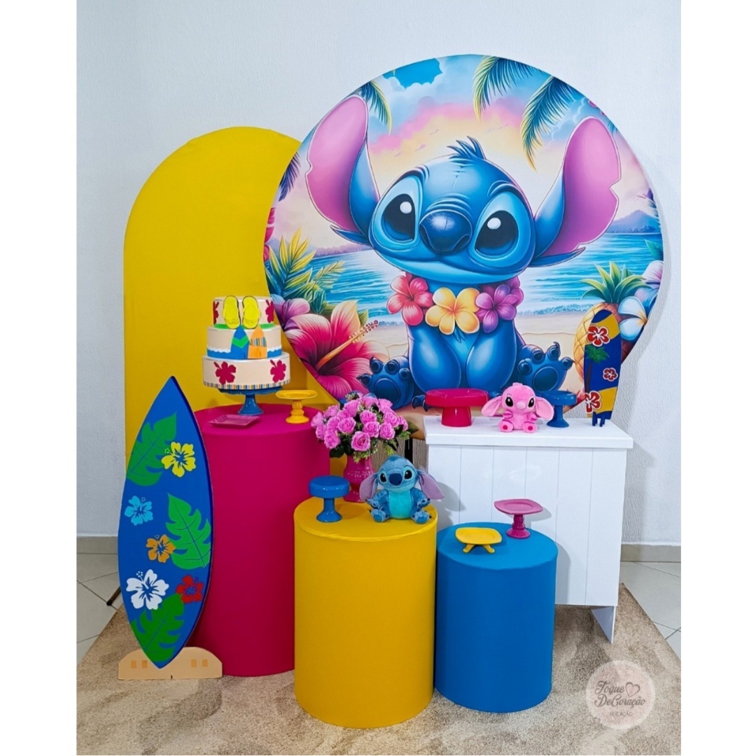 Kit Amor - Stitch - Toque DeCoração
