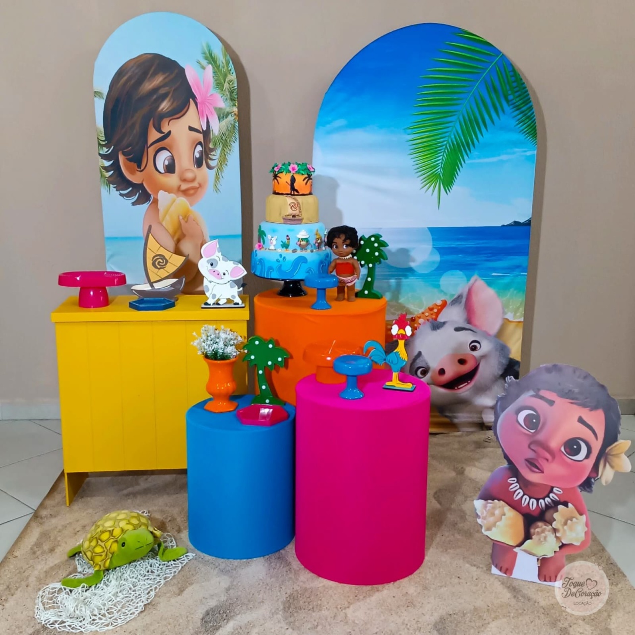 Kit Amor - Moana Baby - Toque DeCoração