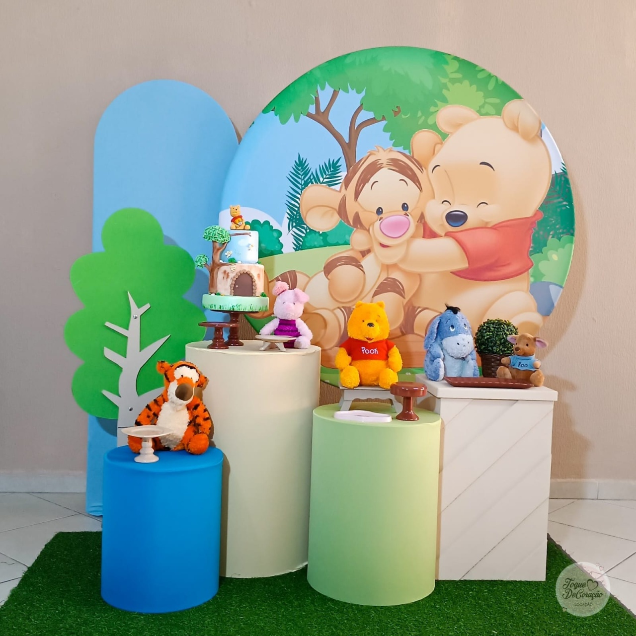 Kit Amor - Ursinho Pooh Baby - Toque DeCoração