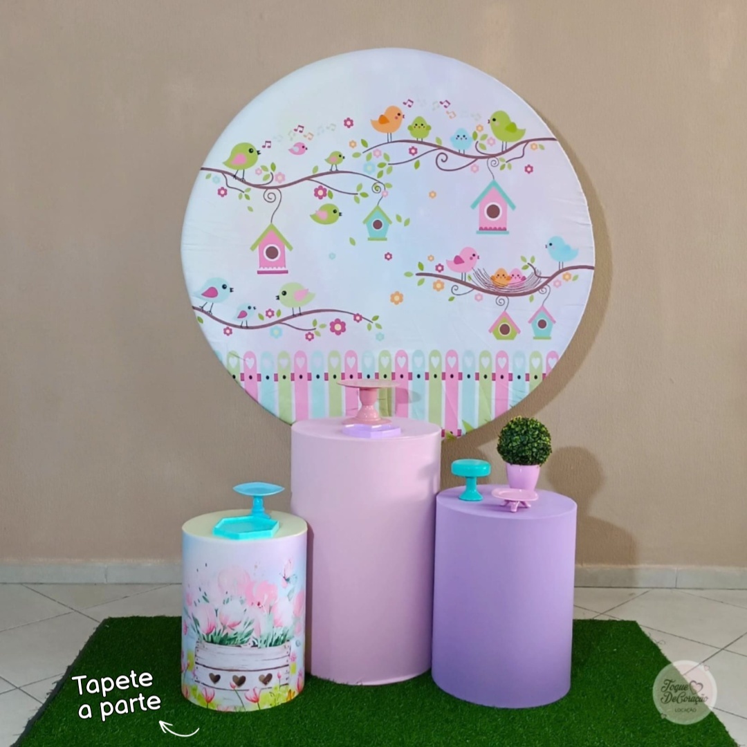 Kit Carinho - Jardim de Passarinhos - Toque DeCoração
