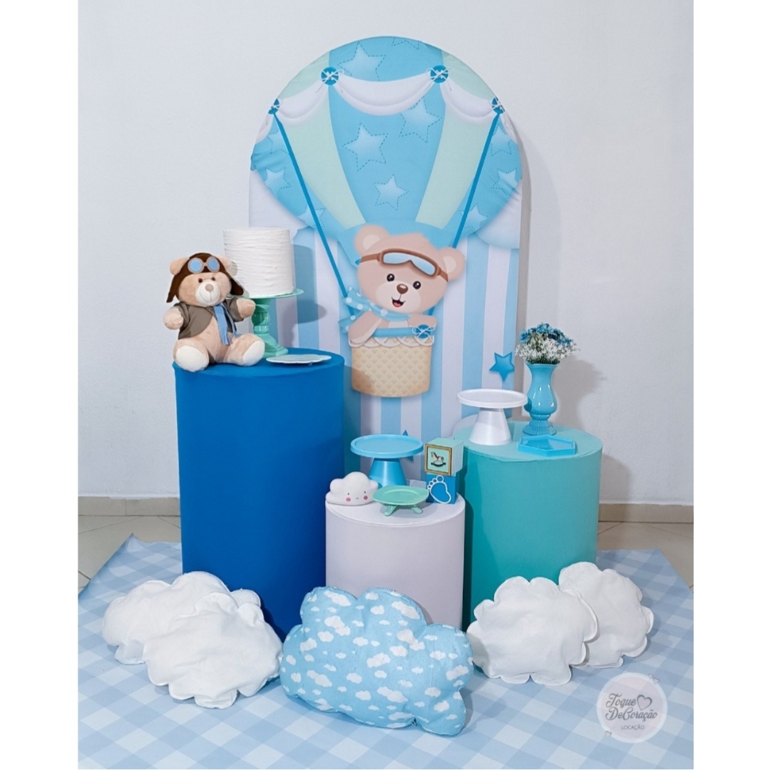 Kit Afeto - Ursinho Baloeiro - Toque DeCoração