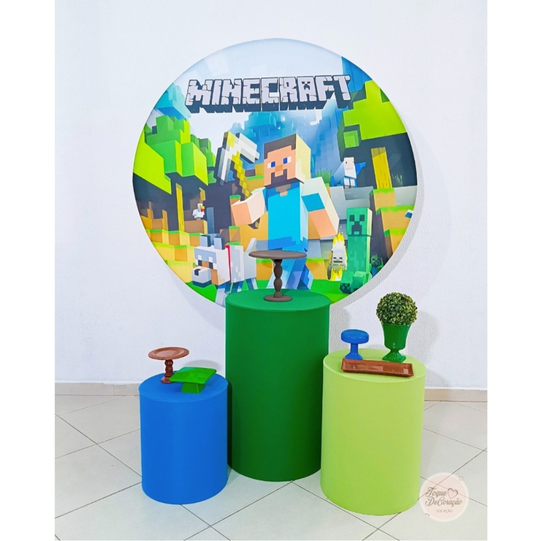 Kit Carinho - Minecraft - Toque DeCoração