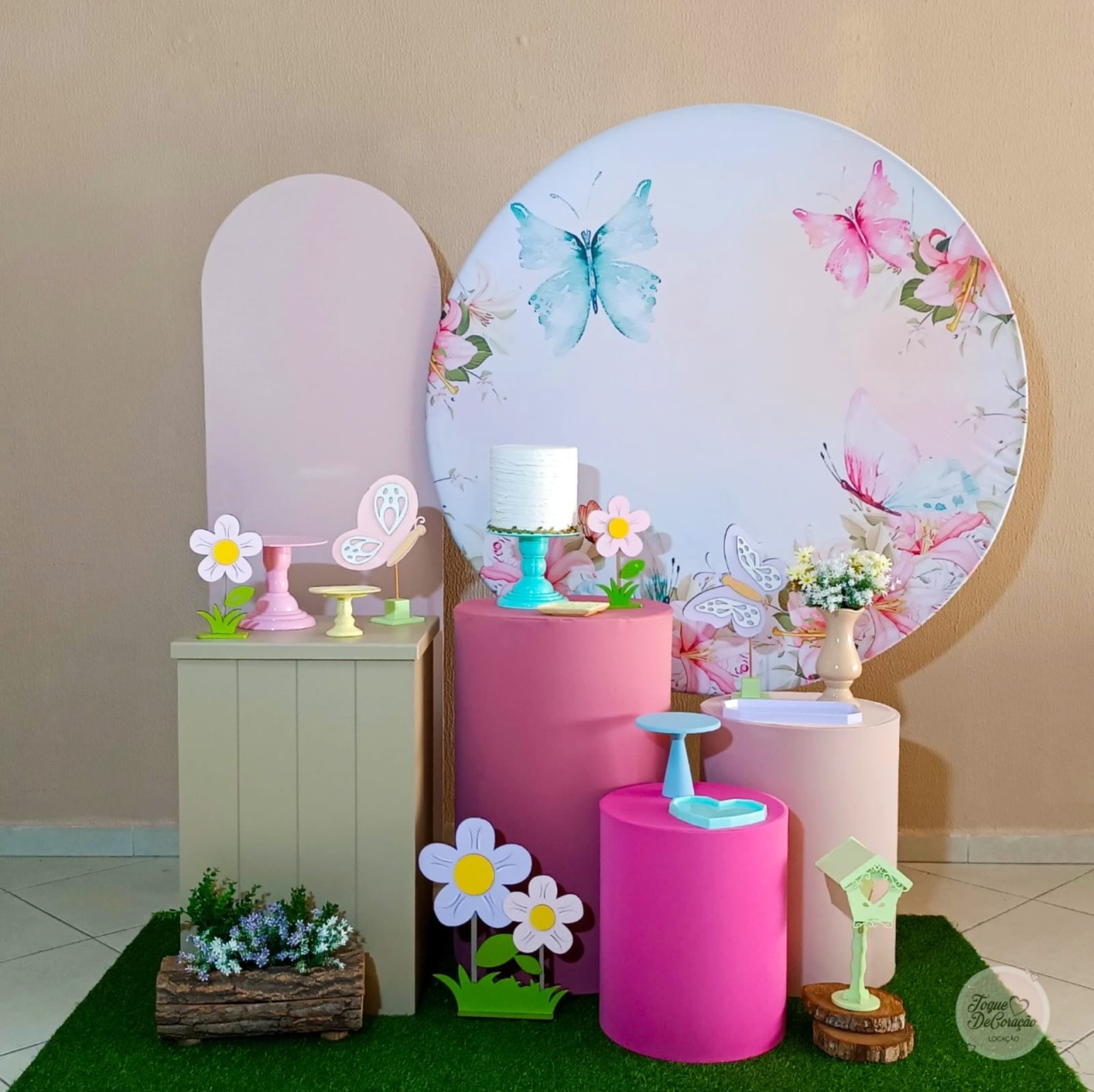 Kit Amor - Jardim das Borboletas - Toque DeCoração