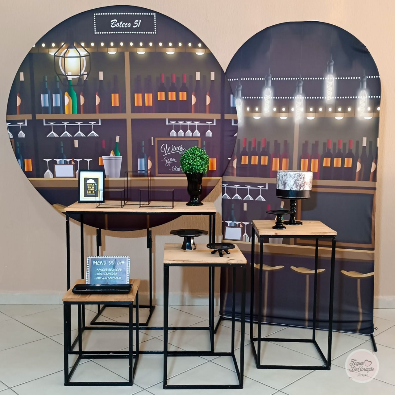 Kit Harmonia - Bar - Toque DeCoração