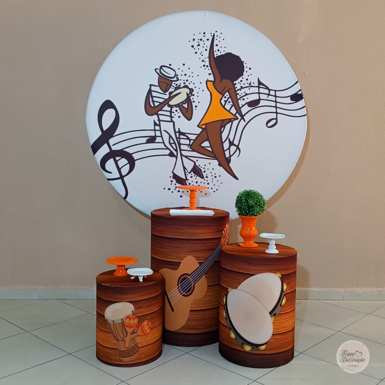 Kit Carinho - Samba - Toque DeCoração