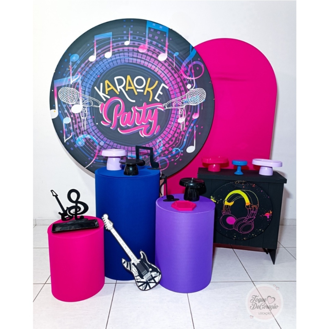 Kit Amor - Karaokê Party - Toque DeCoração