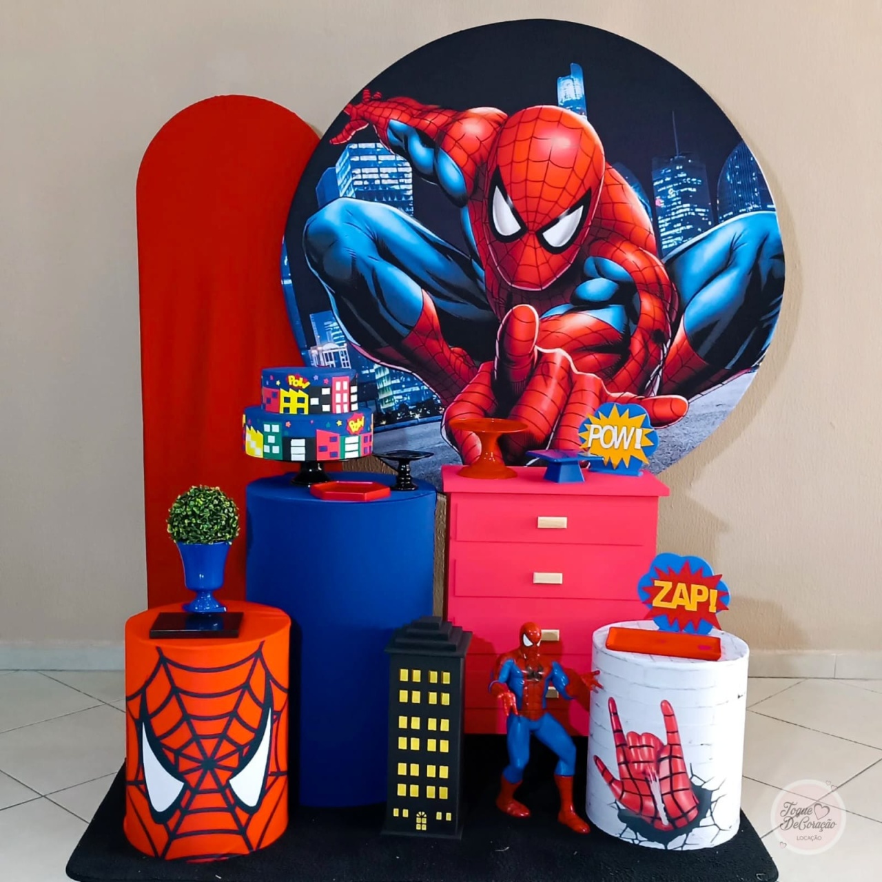 Kit Amor - Homem Aranha - Toque DeCoração