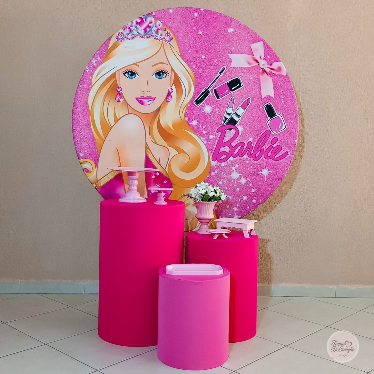 Kit Carinho - Barbie - Toque DeCoração