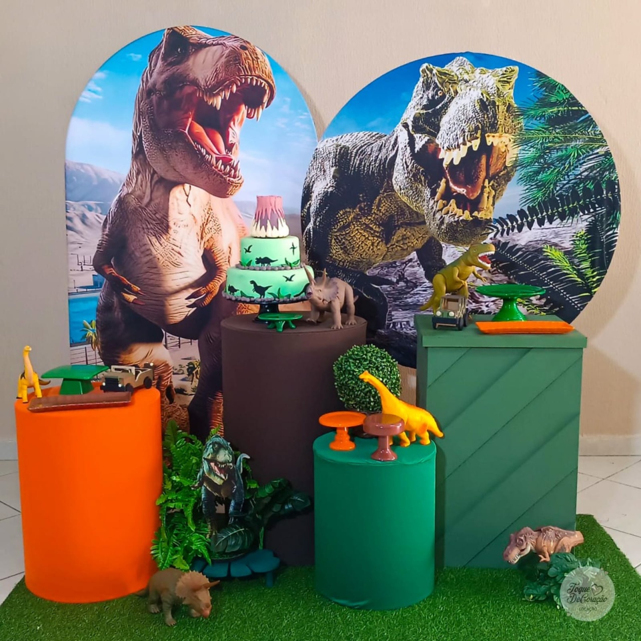 Kit Amor - Dinossauro - Toque DeCoração