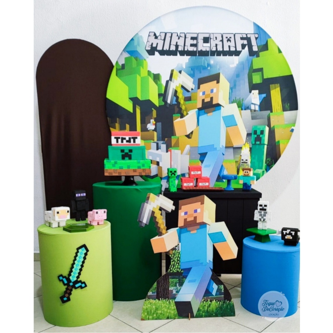 Kit Amor - Minecraft - Toque DeCoração