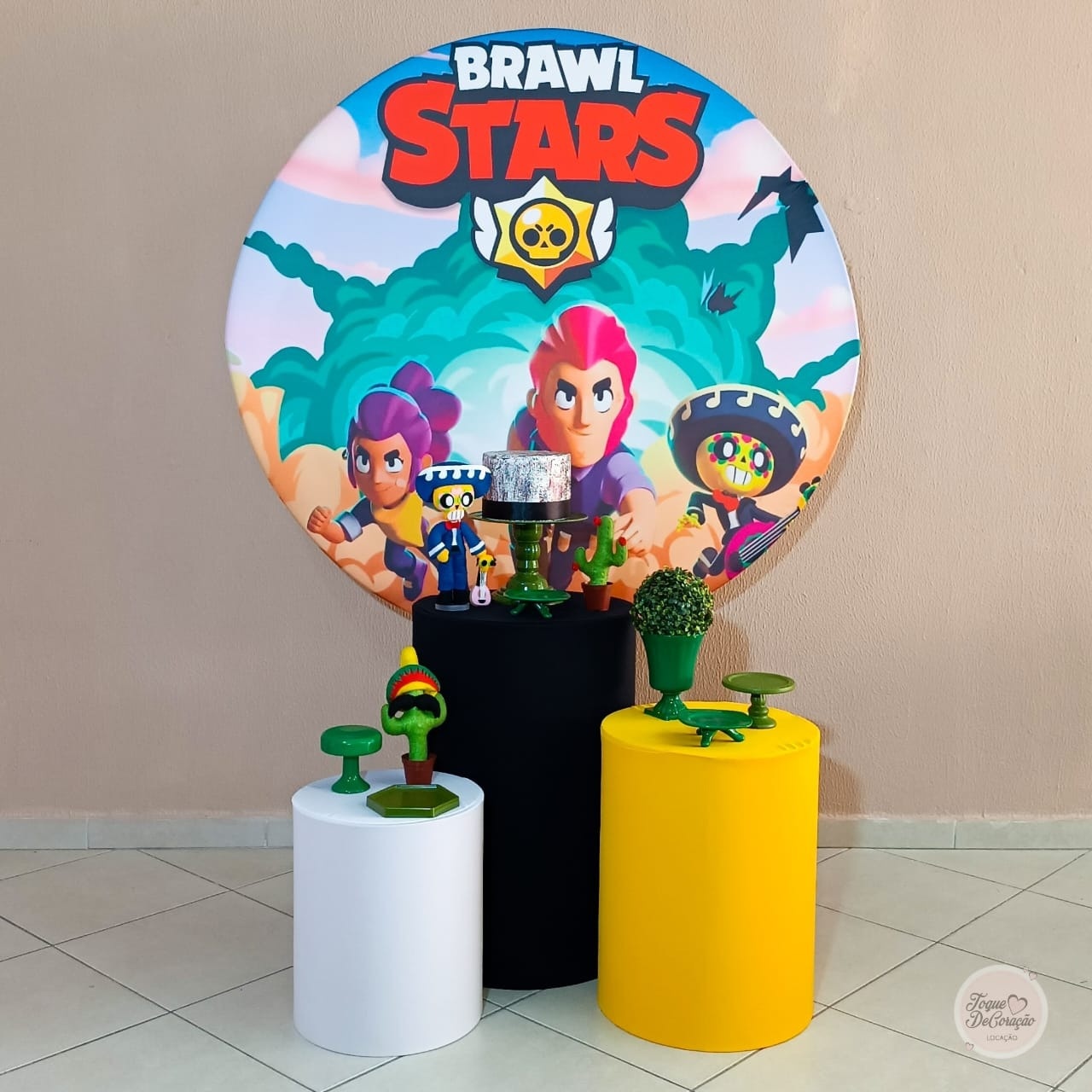 Kit Afeto - Brawl Stars - Toque DeCoração