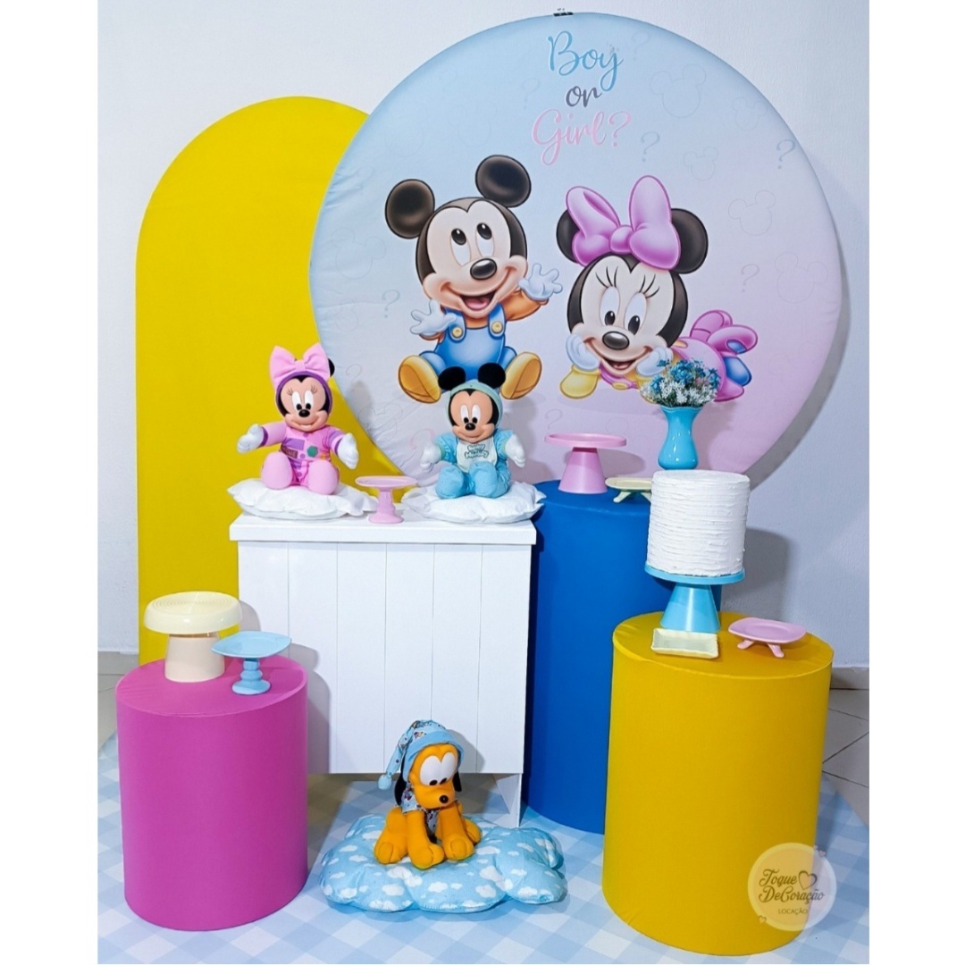Kit Amor - Mickey E Minnie Baby - Toque DeCoração