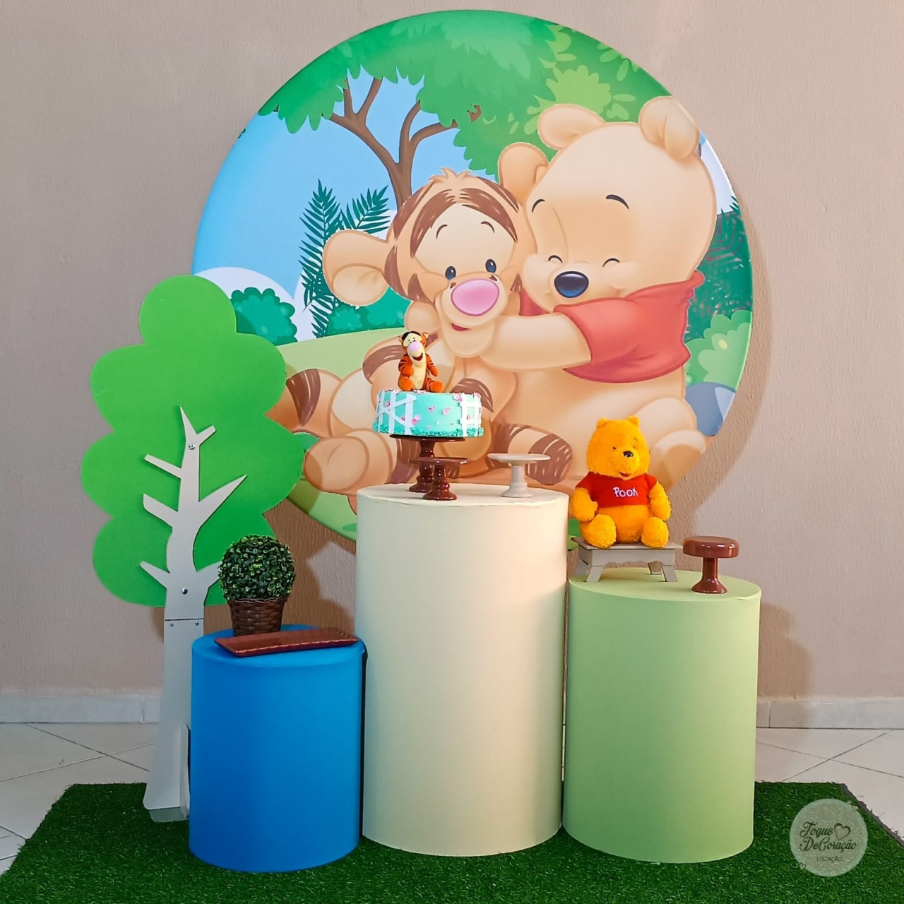 Kit Afeto - Ursinho Pooh Baby - Toque DeCoração
