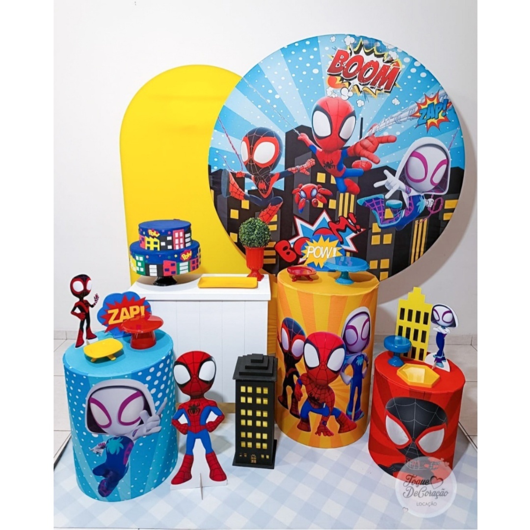 Kit Amor - Spidey E Seus Amigos Espetaculares - Toque DeCoração