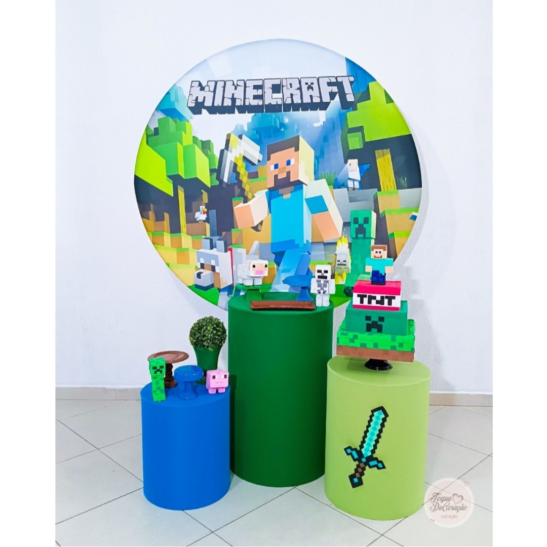 Kit Afeto - Minecraft - Toque DeCoração