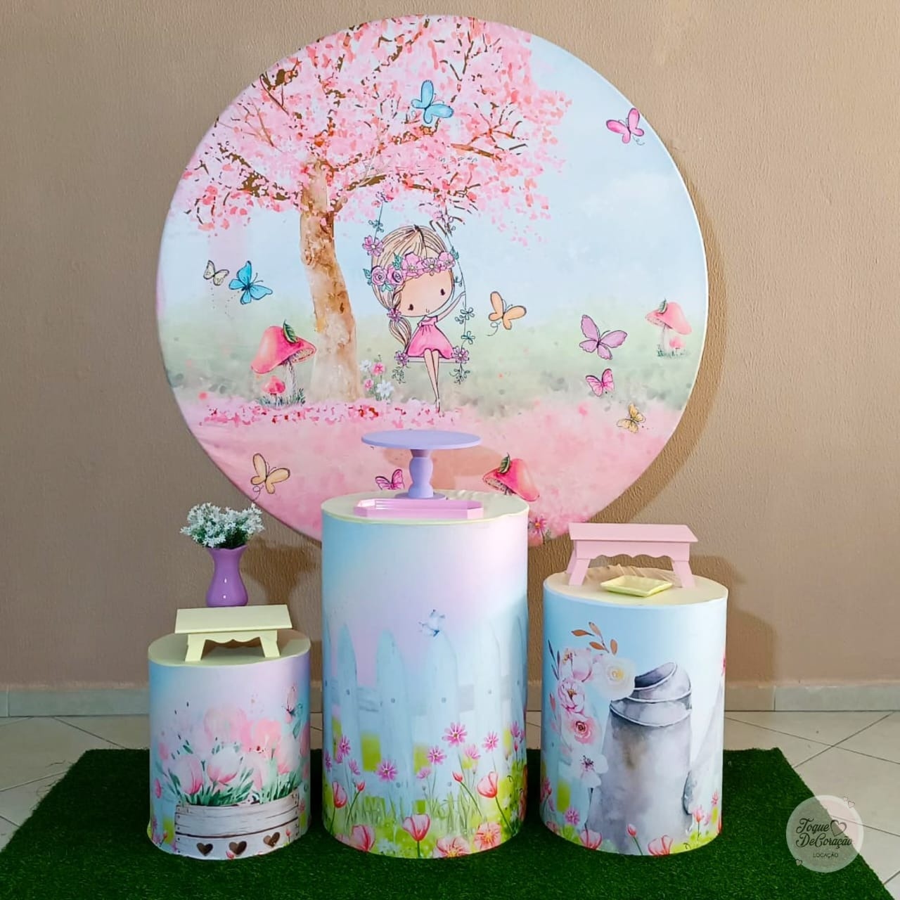 Kit Carinho - Jardim Encantado - Toque DeCoração