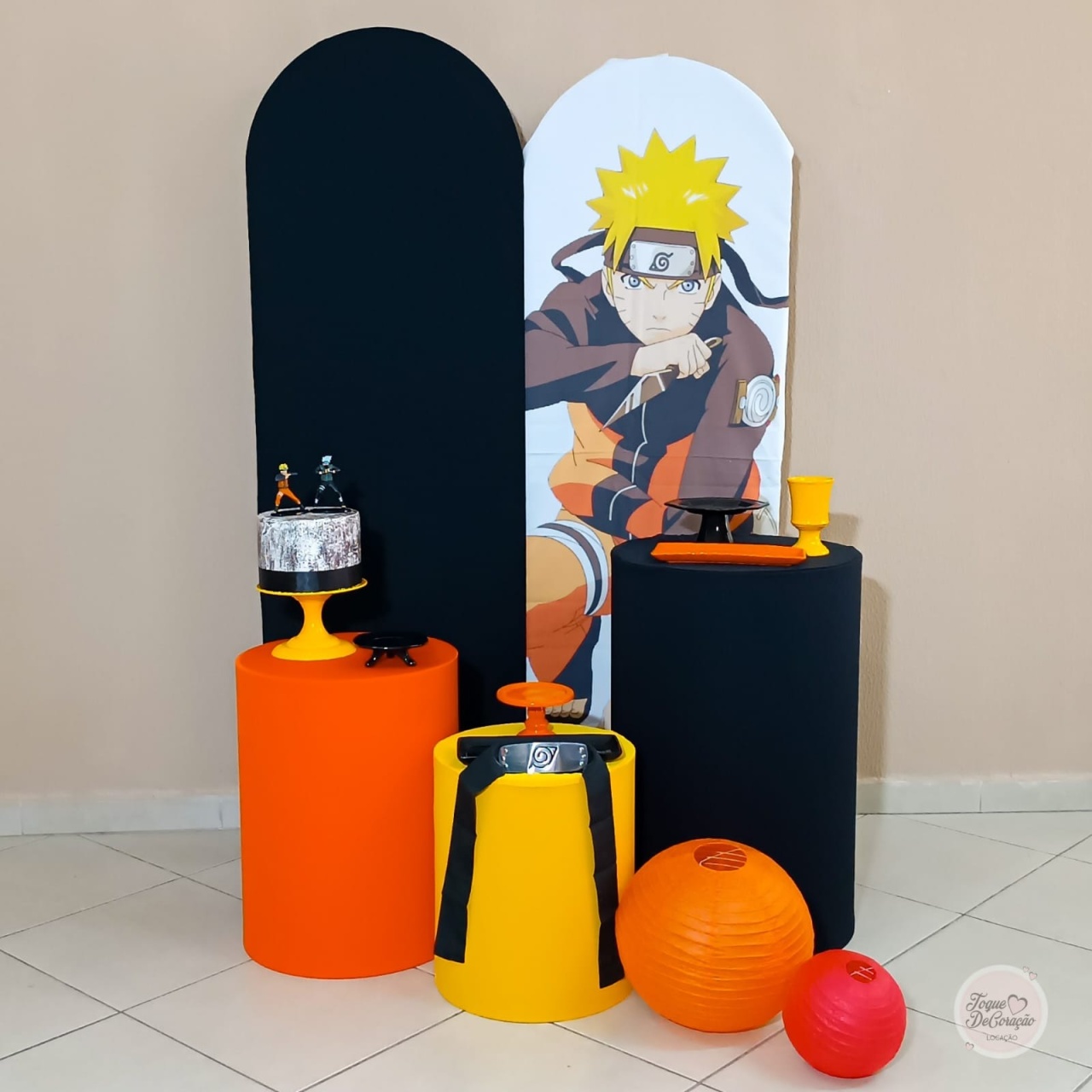 Kit Afeto - Naruto - Toque DeCoração