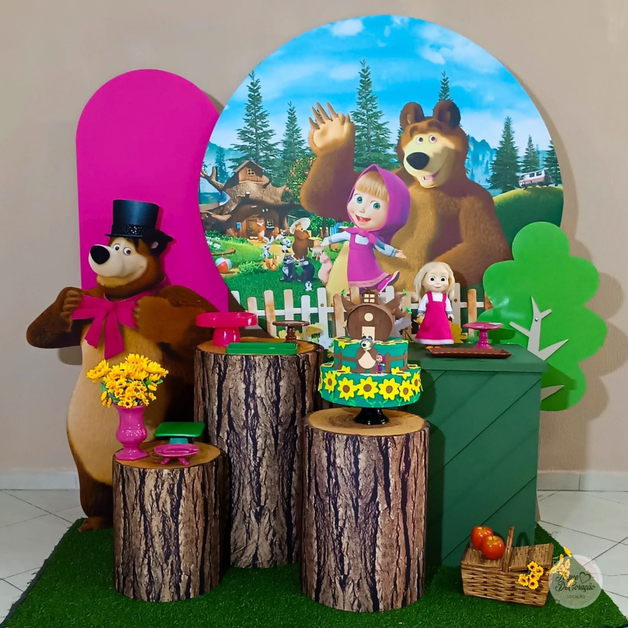 Kit Amor - Masha E O Urso - Toque DeCoração