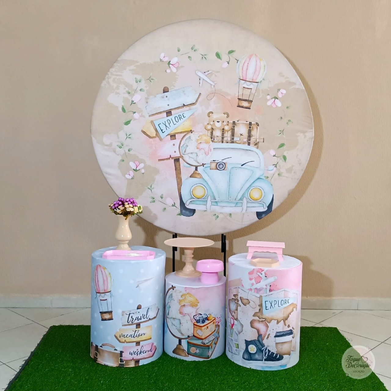 Kit Carinho - Viagem - Toque DeCoração