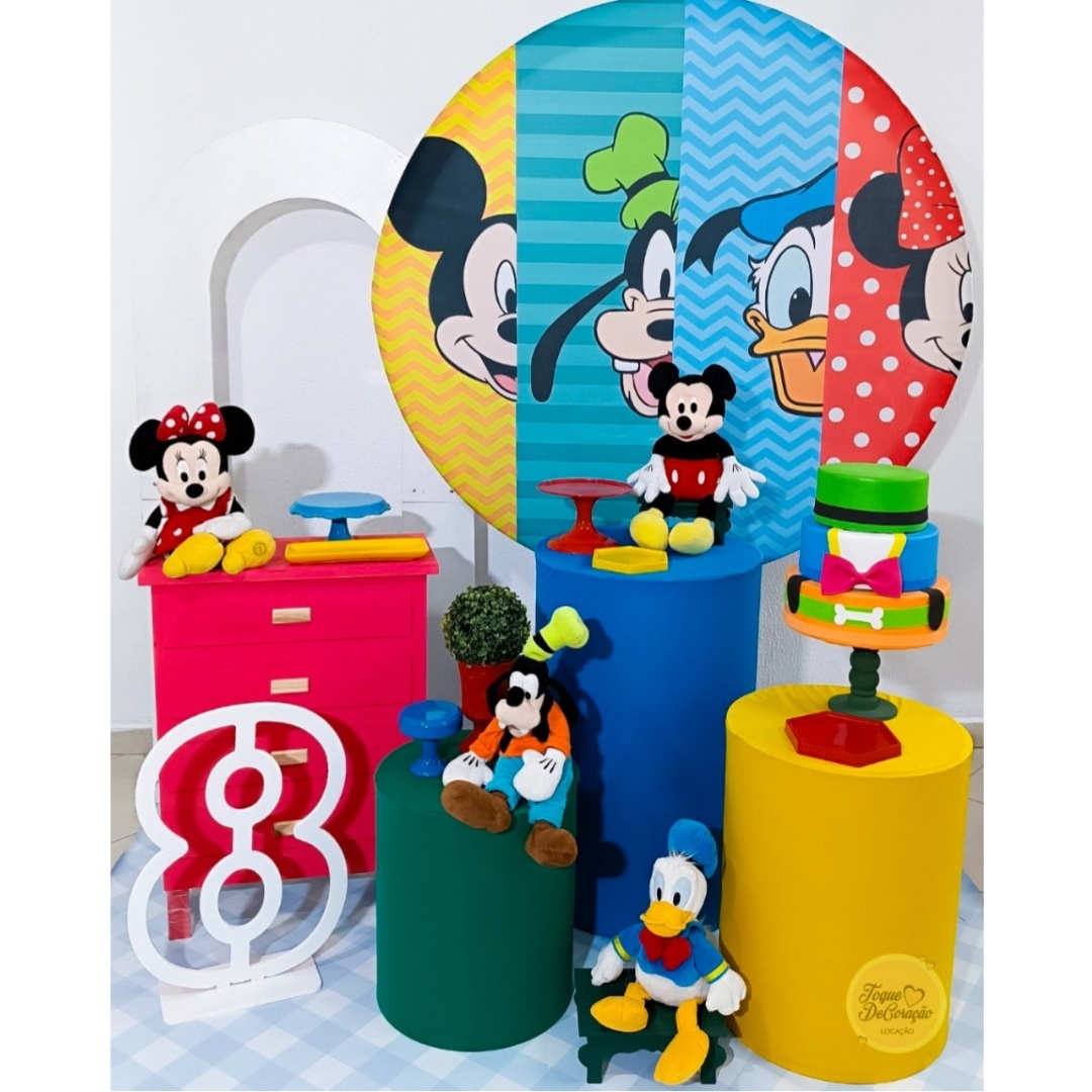 Kit Amor - Turma Do Mickey - Toque DeCoração