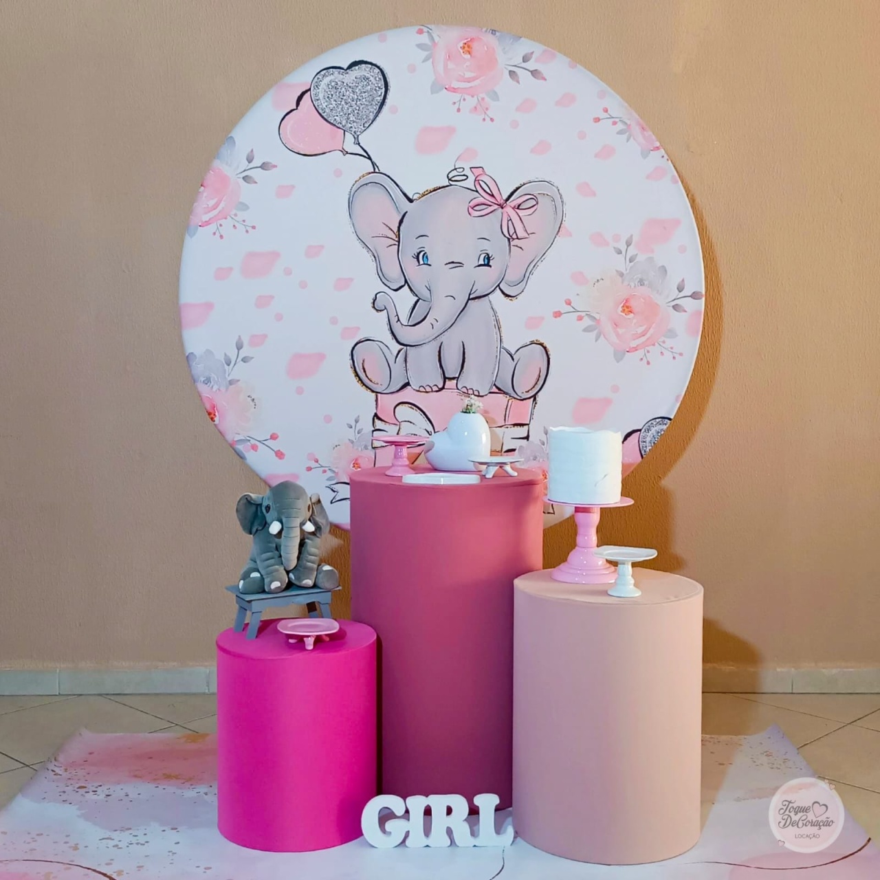 Kit Afeto - Elefantinha - Toque DeCoração