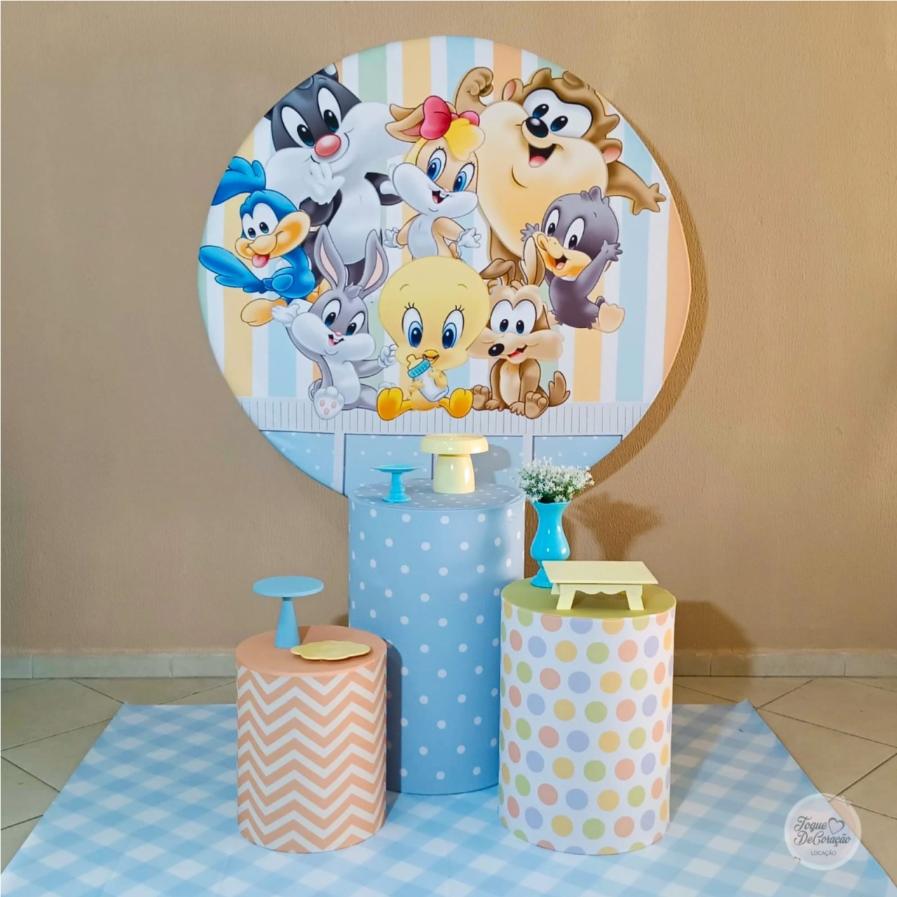 Kit Carinho - Baby Looney Tunes - Toque DeCoração