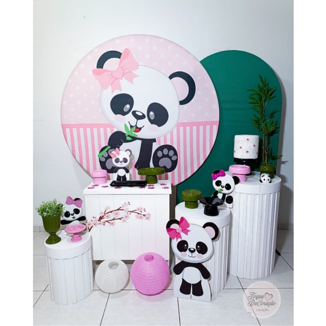 Kit Amor - Panda - Toque DeCoração