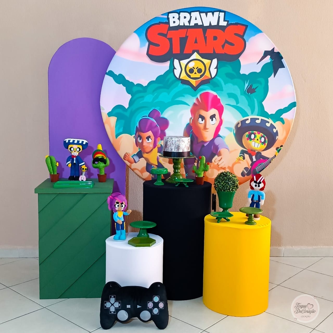 Kit Amor - Brawl Stars - Toque DeCoração