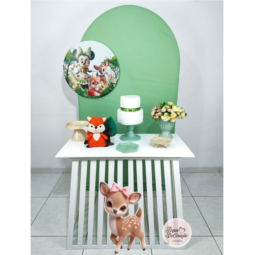 Kit Delicadeza - Minnie Bosque - Toque DeCoração
