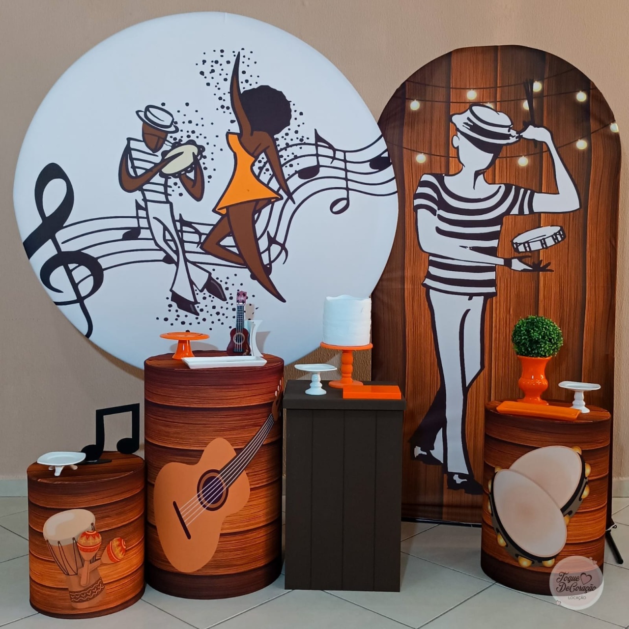 Kit Amor - Samba - Toque DeCoração