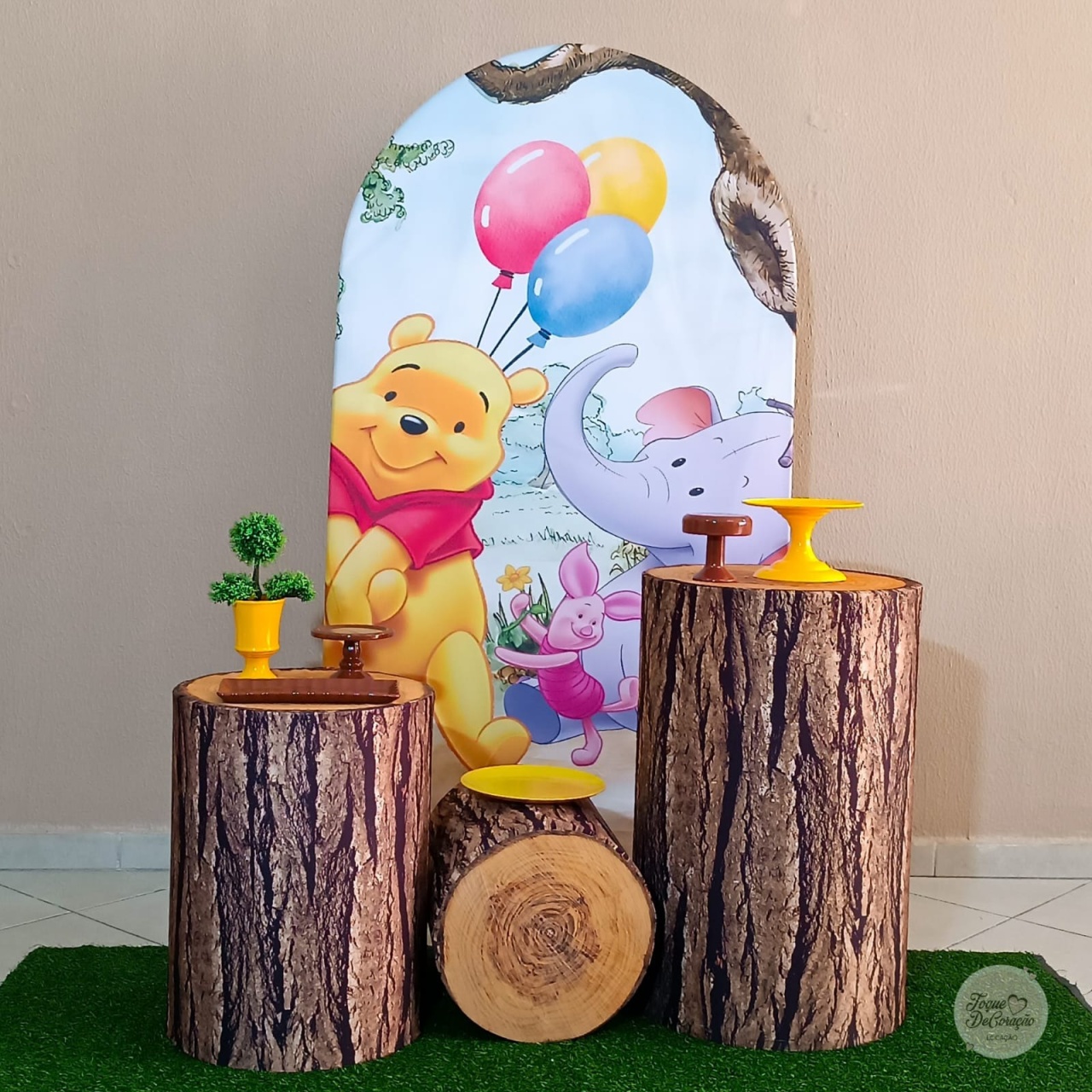 Kit Carinho - Ursinho Pooh - Toque DeCoração