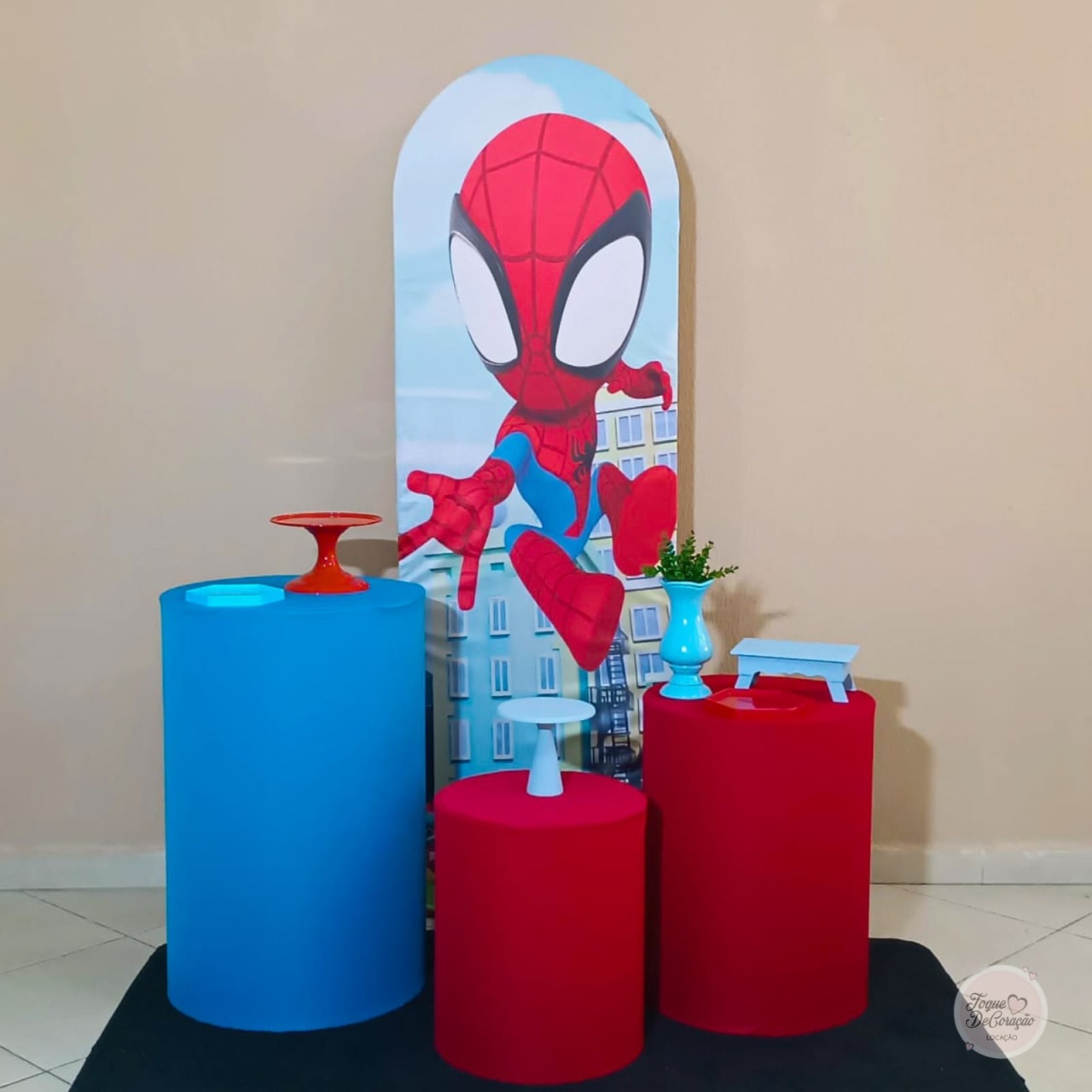 Kit Carinho - Homem Aranha (Versão Baby) - Toque DeCoração