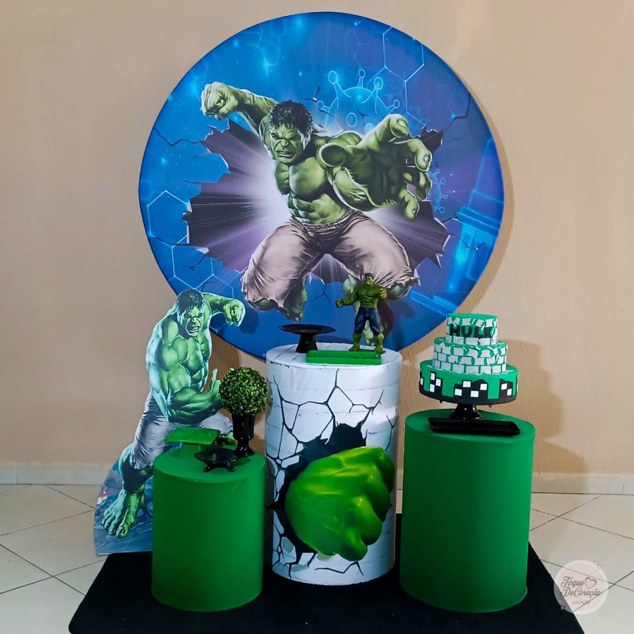 Kit Afeto - Hulk - Toque DeCoração