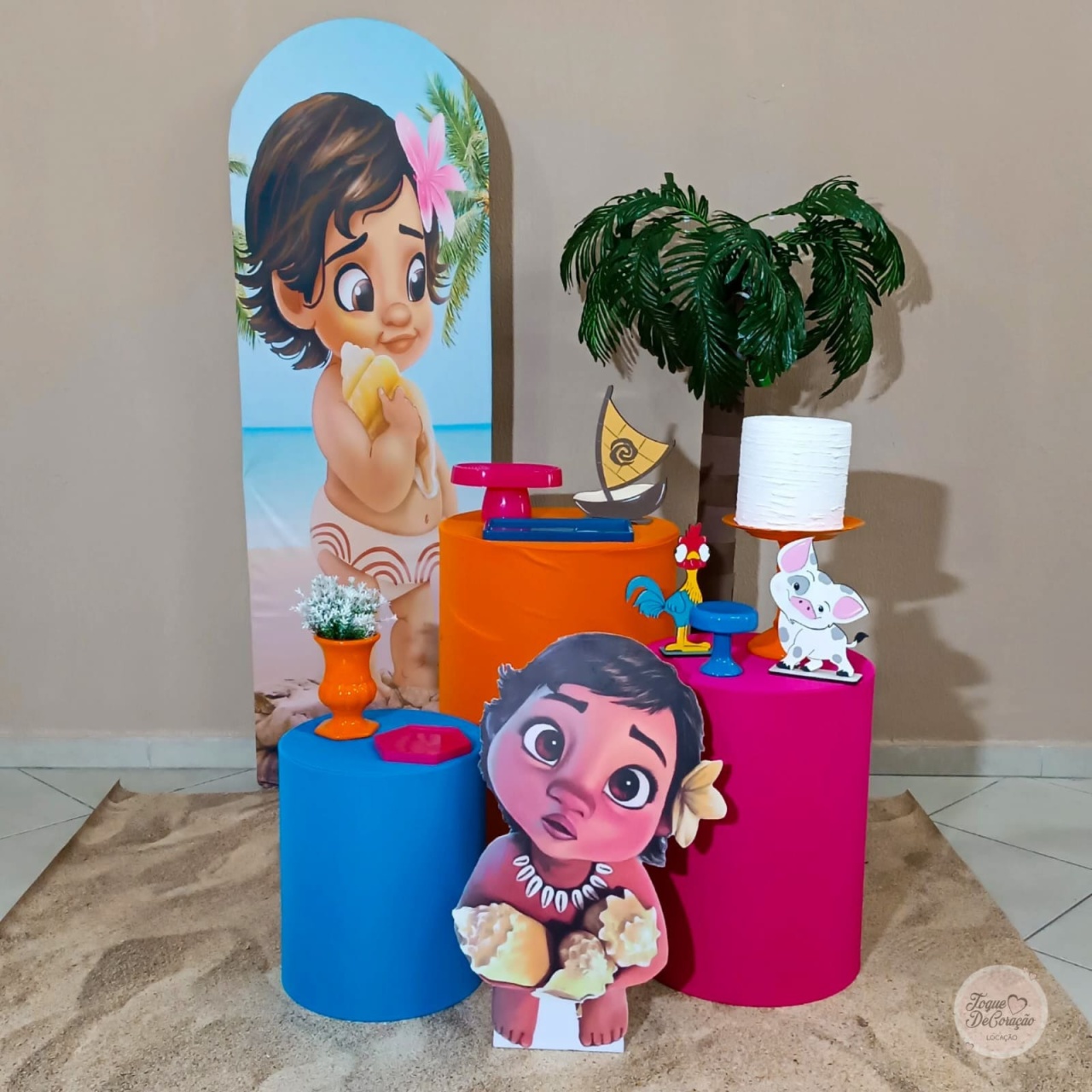 Kit Afeto - Moana Baby - Toque DeCoração