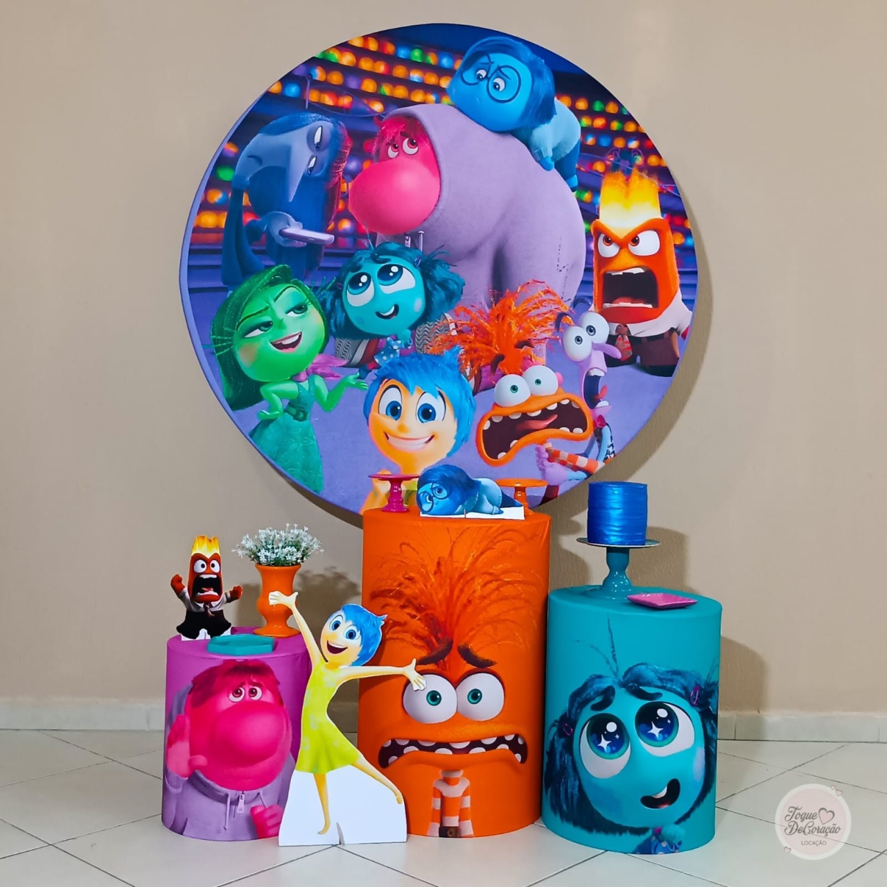 Kit Afeto - Divertida Mente - Toque DeCoração
