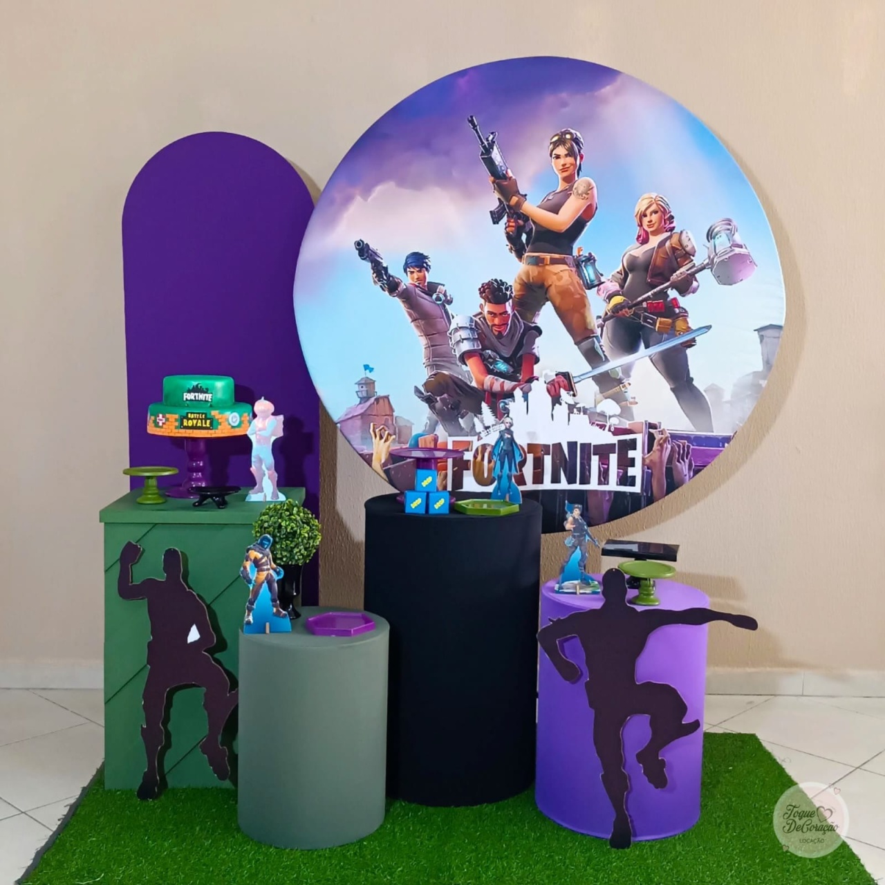 Kit Amor - Fortnite - Toque DeCoração