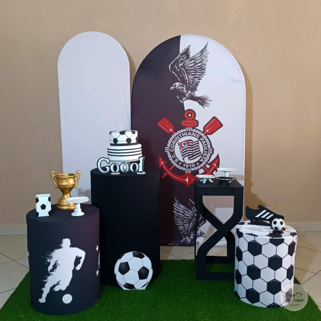 Kit Amor - Time Corinthians - Toque DeCoração