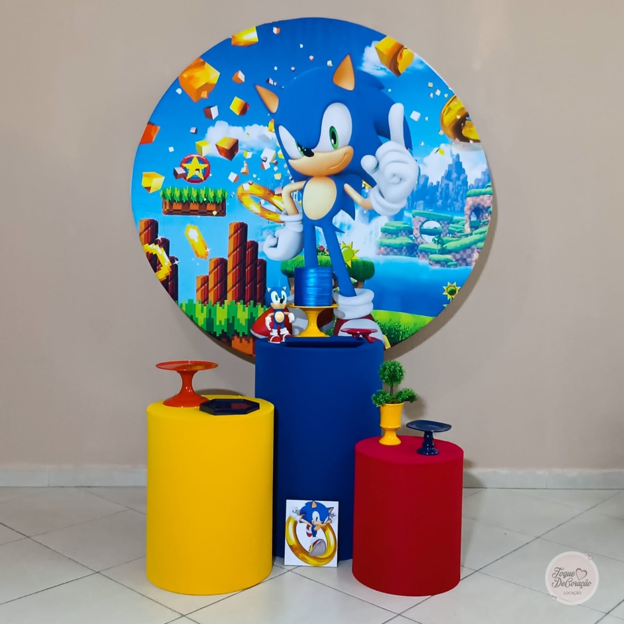 Kit Afeto - Sonic - Toque DeCoração