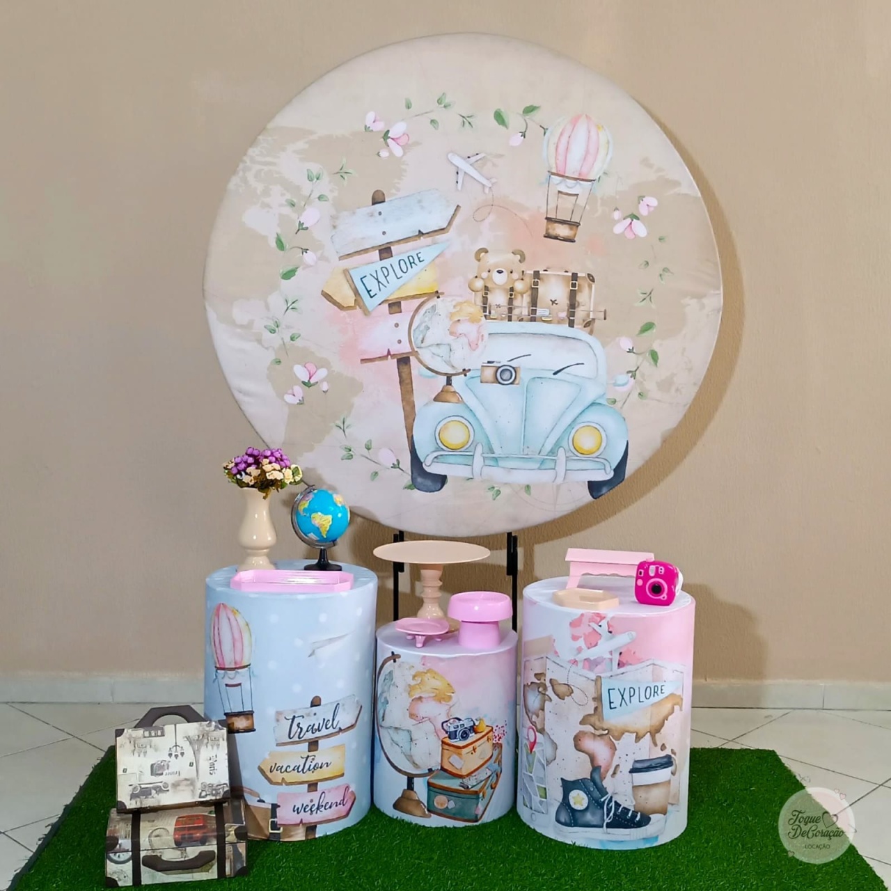 Kit Afeto - Viagem - Toque DeCoração