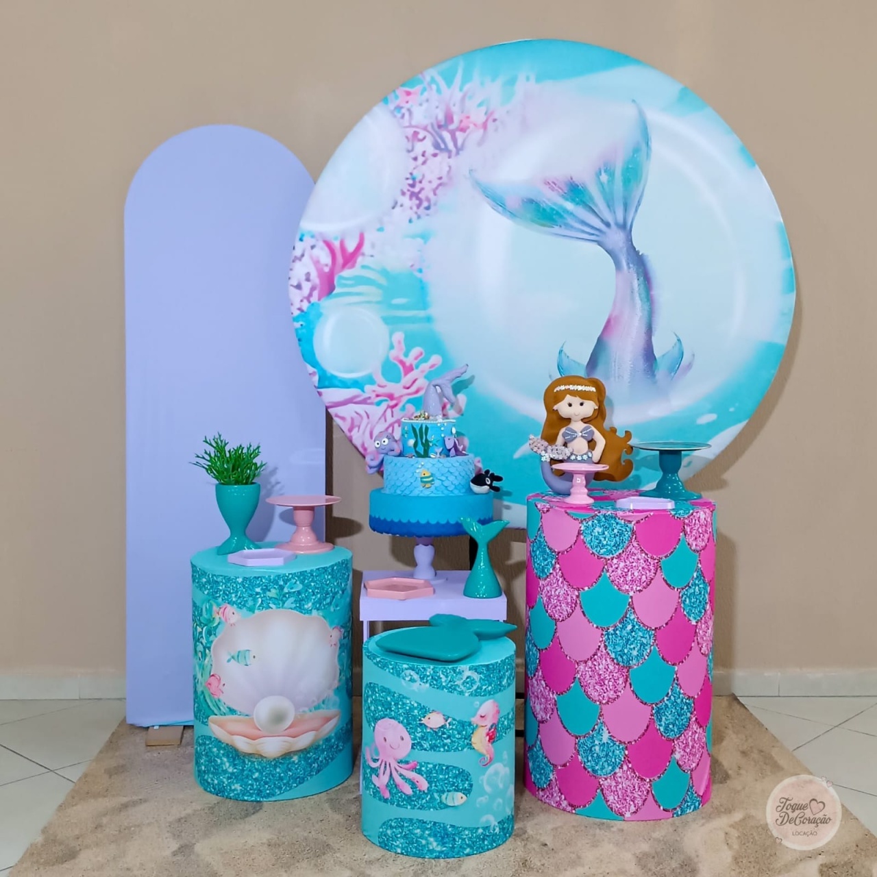Kit Amor - Sereia - Toque DeCoração