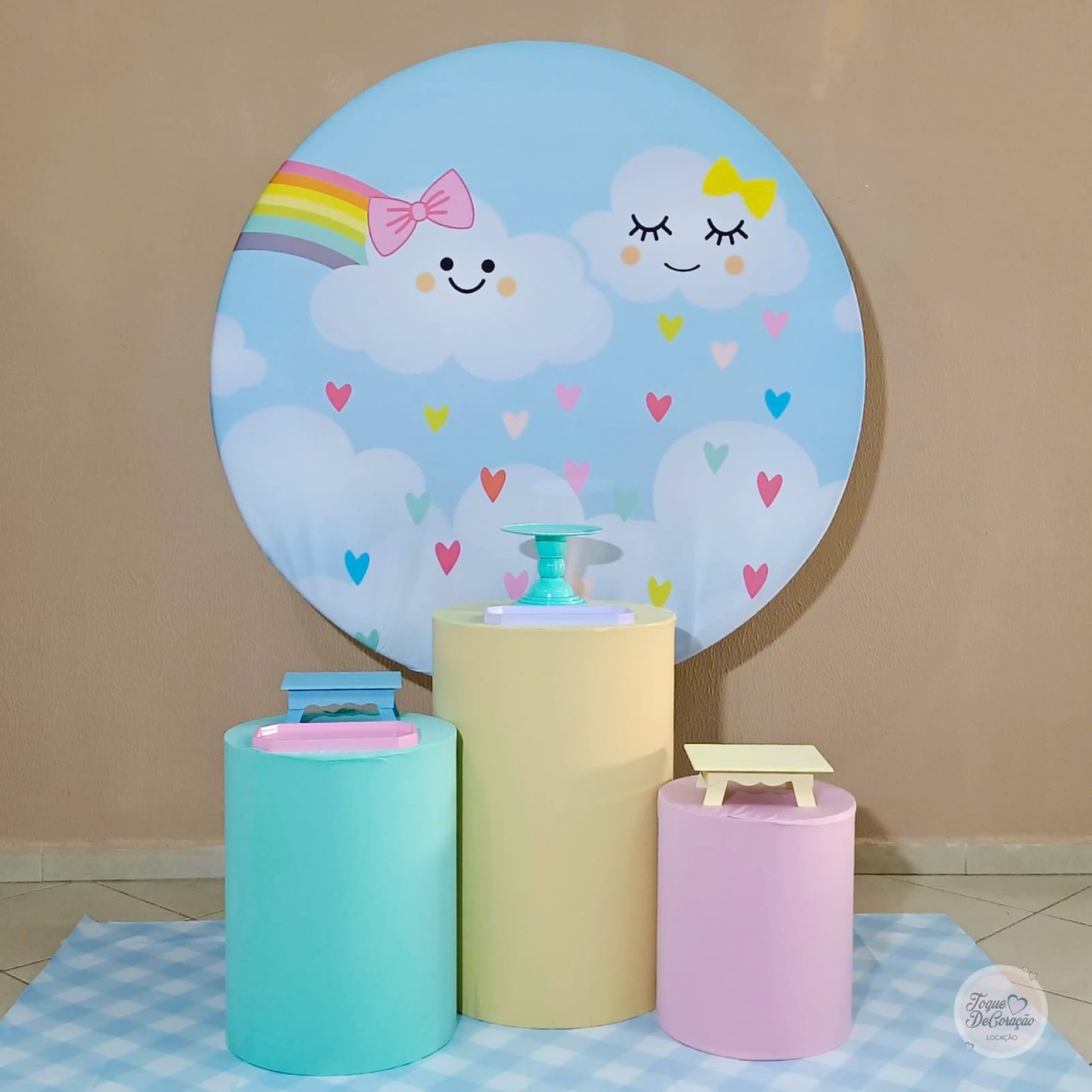 Kit Carinho - Chuva de Amor - Toque DeCoração