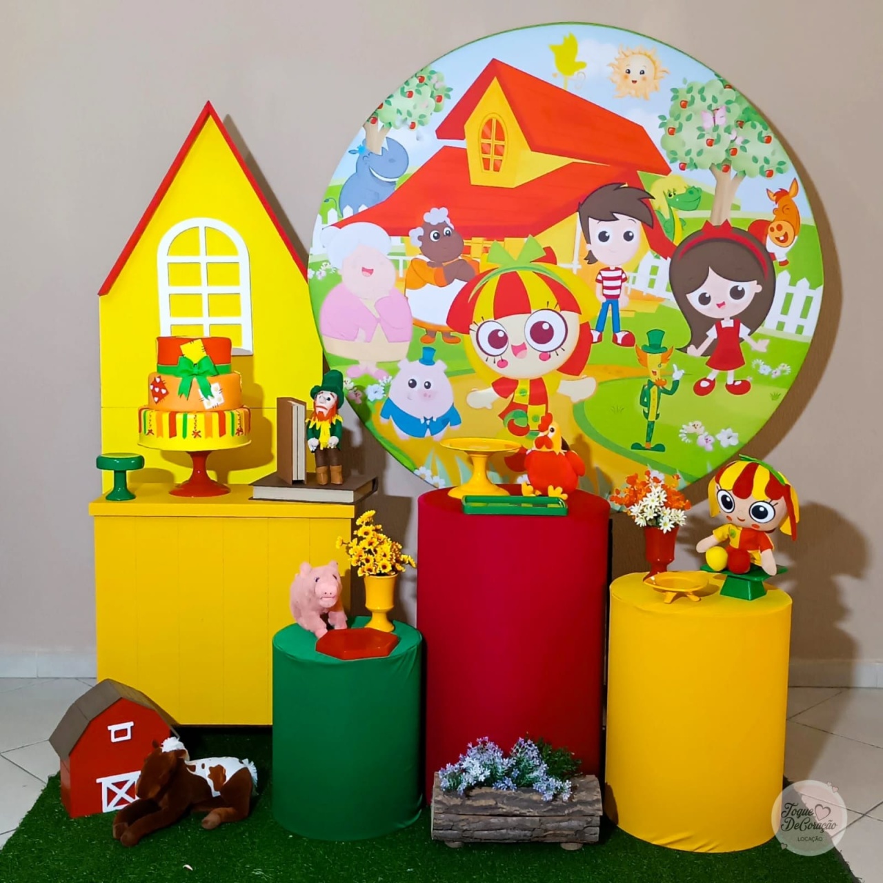 Kit Amor - Sítio Do Picapau Amarelo - Toque DeCoração