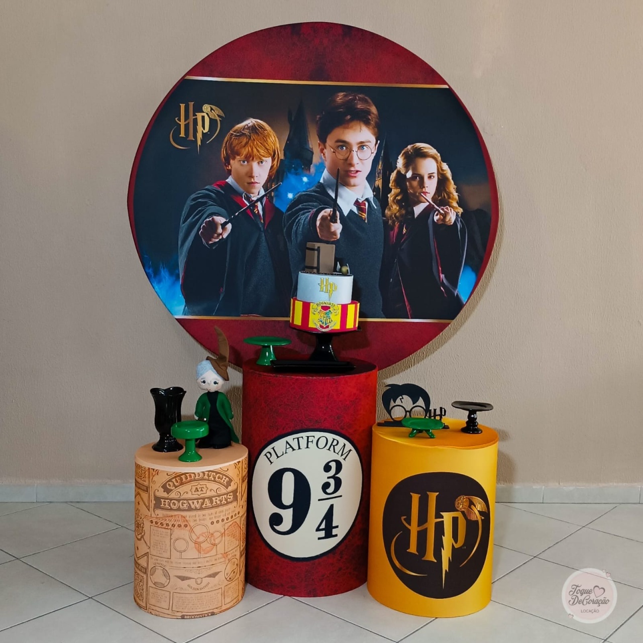 Kit Afeto - Harry Potter - Toque DeCoração