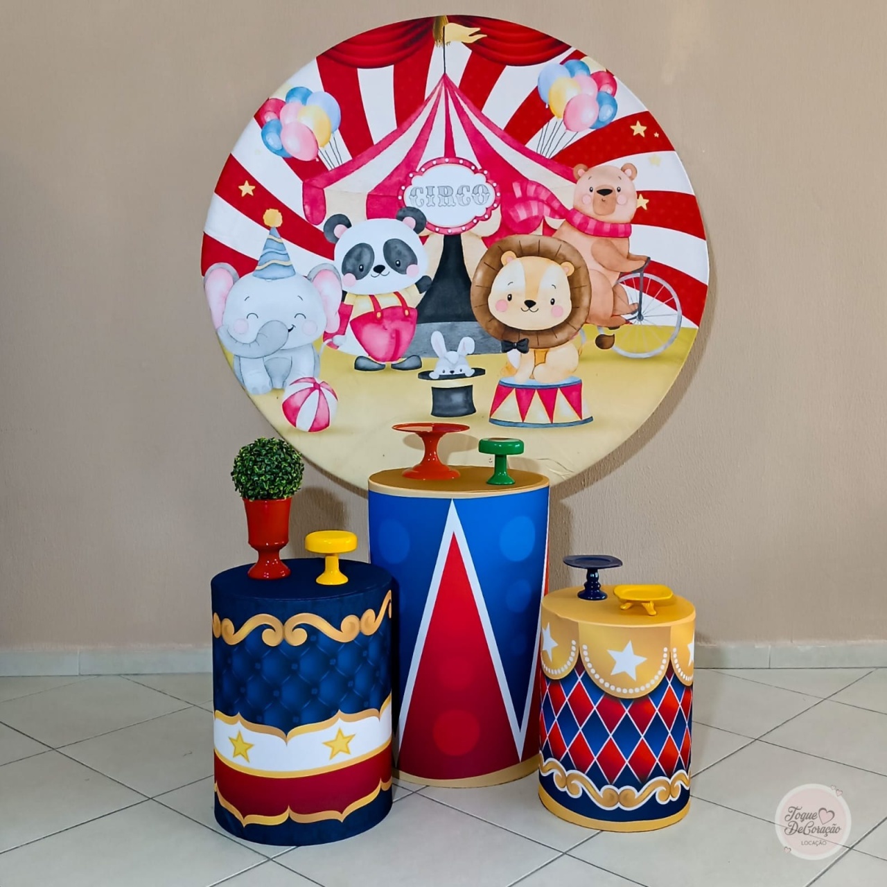 Kit Carinho - Circo - Toque DeCoração