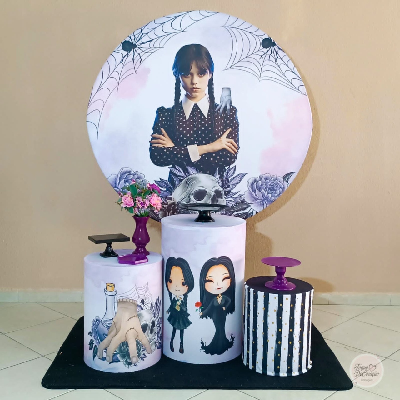 Kit Carinho - Wandinha - Toque DeCoração